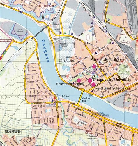 daugavpils map.